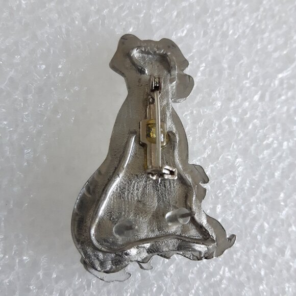 Dalmatian Dog Brooch With Mini Earrings. - Picture 6 of 7